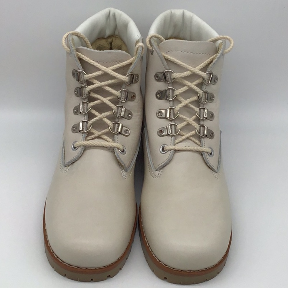 Women’s Dunham Work Boots Cream & White Size 8.5